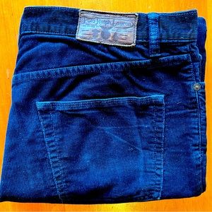 5-pocket Corduroy Pants | Ralph Lauren | Polo | Navy | Straight Fit | 34 X 30
